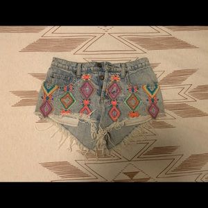 LF tribal Carmar shorts